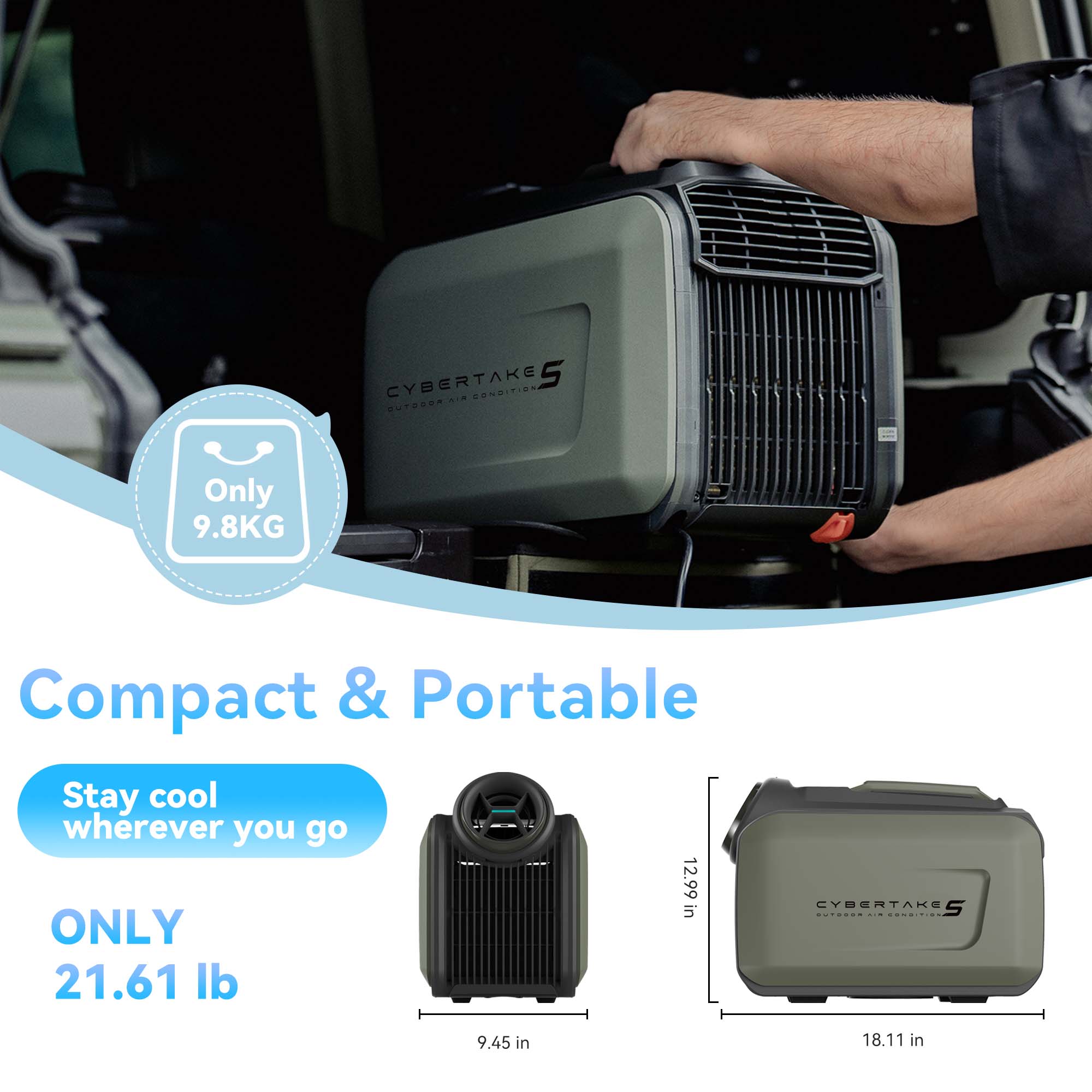 cybertake portable air conditioner